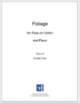 Foliage for Flute (Violin) and Piano P.O.D. cover